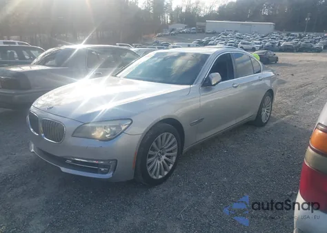 2013 BMW 740I from USA, damaged, VIN WBAYA6C51DD143660